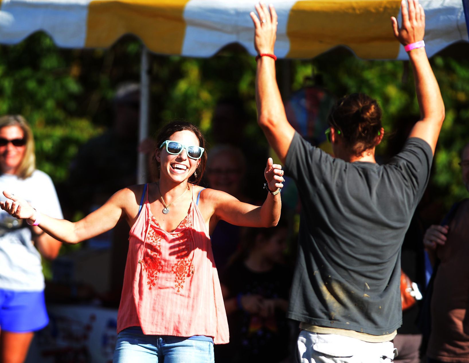 Oktoberfest wife-carrying contest